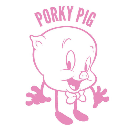Looney Tunes Porky Pig Big Head Wii Remote Controller Skin